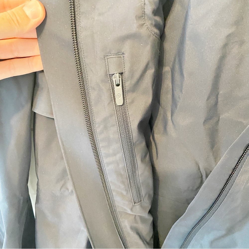 lululemon athletica Dark Blue Trench Coat - Picture 15 of 16